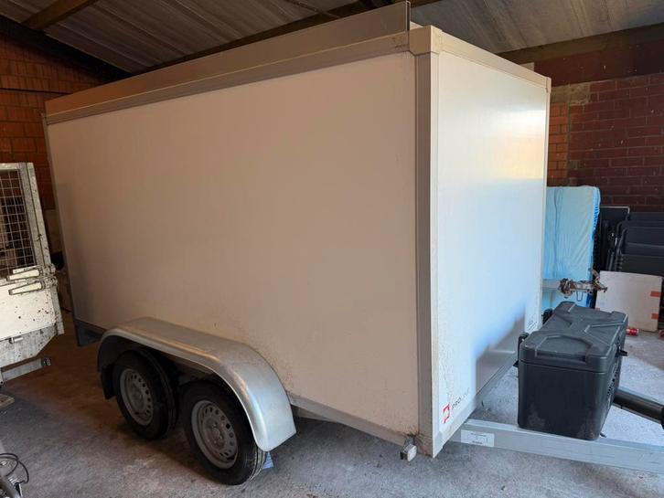 Gesloten aanhangwagen nieuwstaat, Autos : Divers, Remorques, Comme neuf, Enlèvement