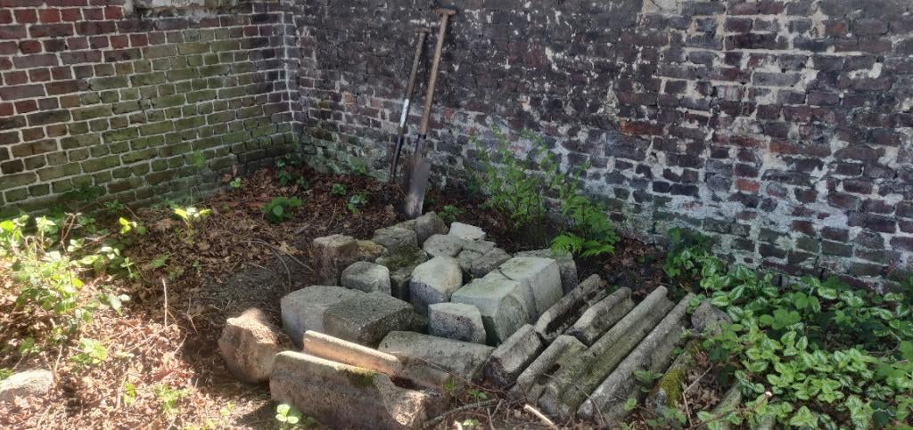 Natuurstenen origineel uit 1435, Bricolage & Construction, Briques, Enlèvement, Utilisé, Pierres naturelles