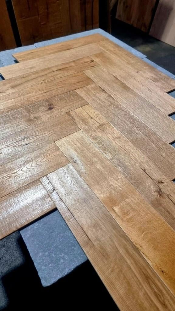 VINTAGE VLOER> VISGRAAT -HANDGESCHRAAPT!, Ophalen