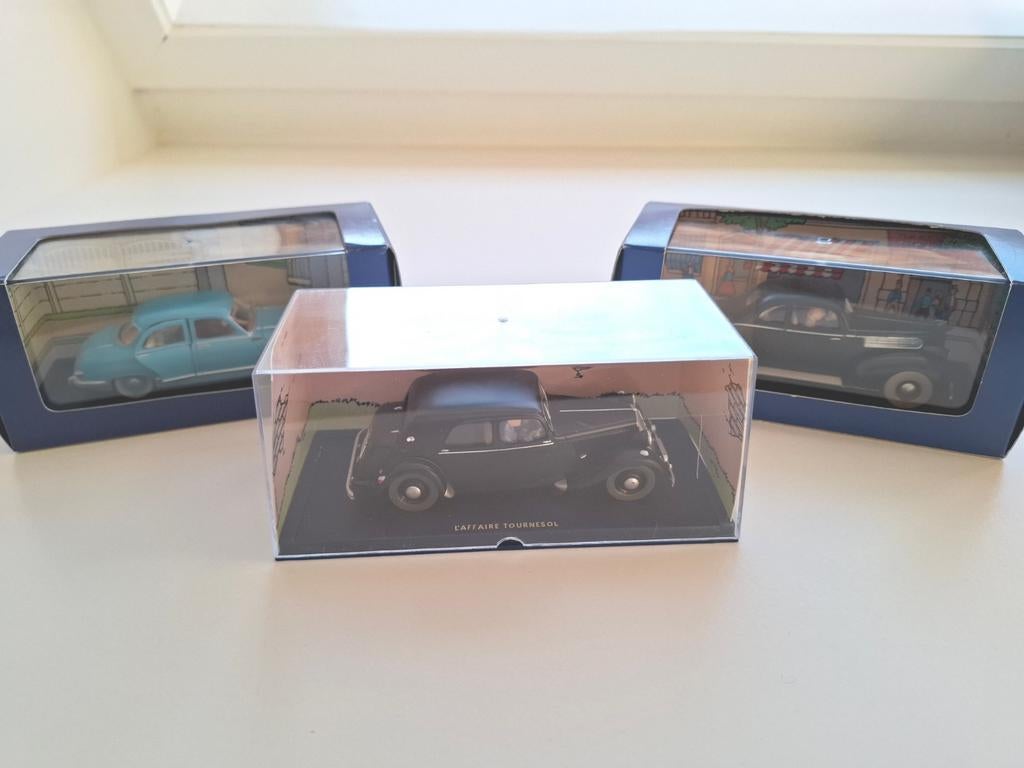 Voitures de collection Tintin à l'échelle 1/43, Enlèvement