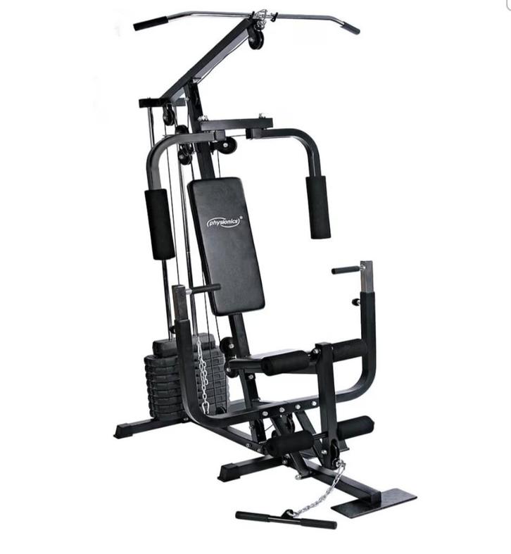 Station de musculation physionics, Sports & Fitness, Appareils de fitness, Utilisé, Autres types, Bras, Jambes, Pectoraux, Abdominaux