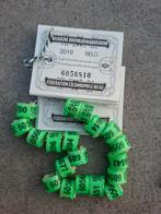 19 ringen met kaartjes 2010, Dieren en Toebehoren, Vogels | Duiven