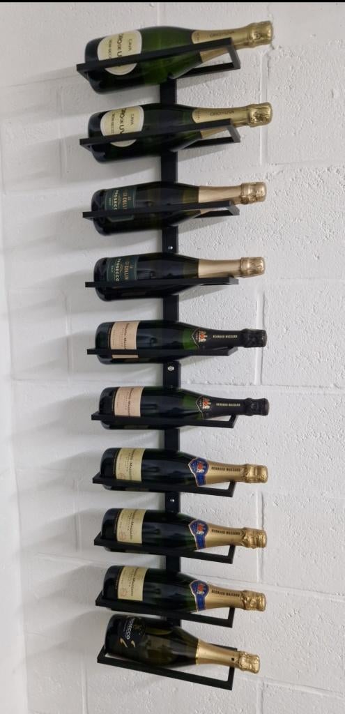 Range bouteilles de champagne, Collections, Enlèvement, Comme neuf, Champagne