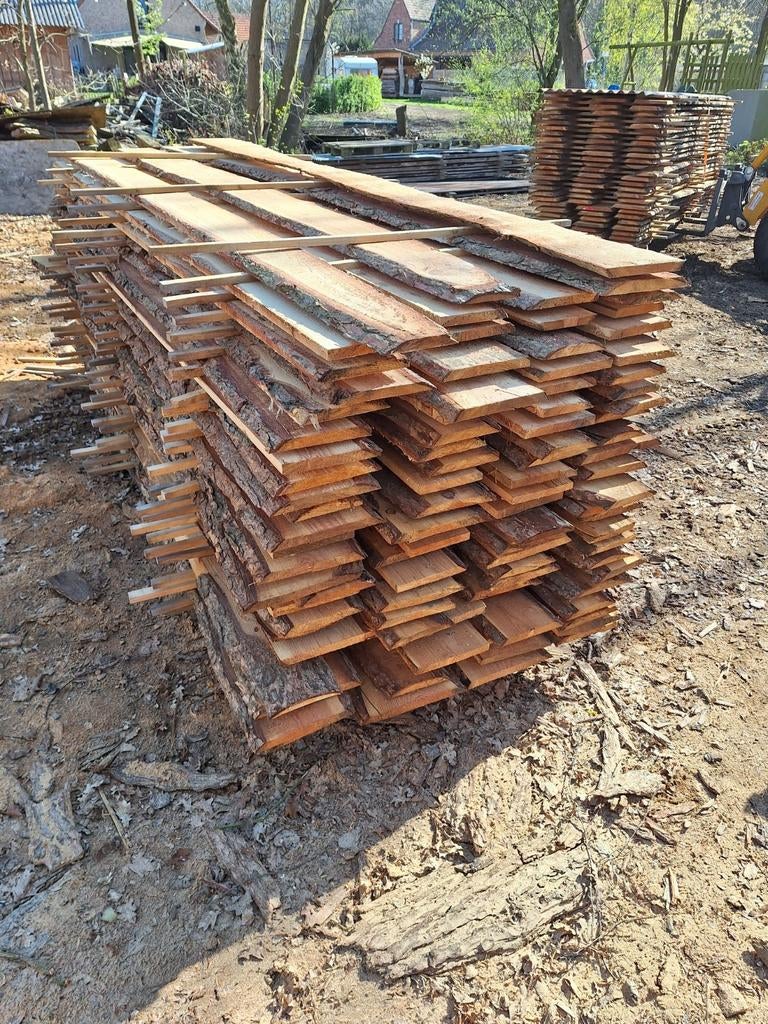 Lariks schorsplanken, Enlèvement