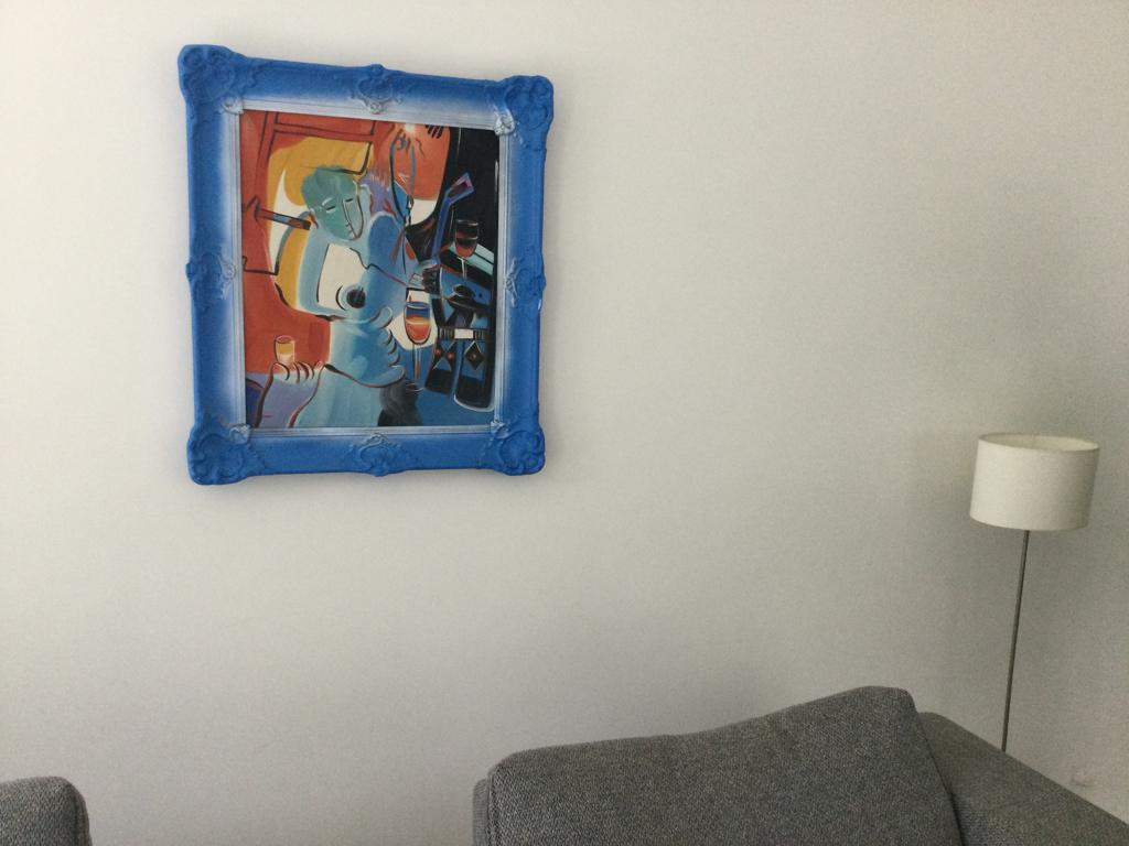 Blue in de Bar, Ophalen