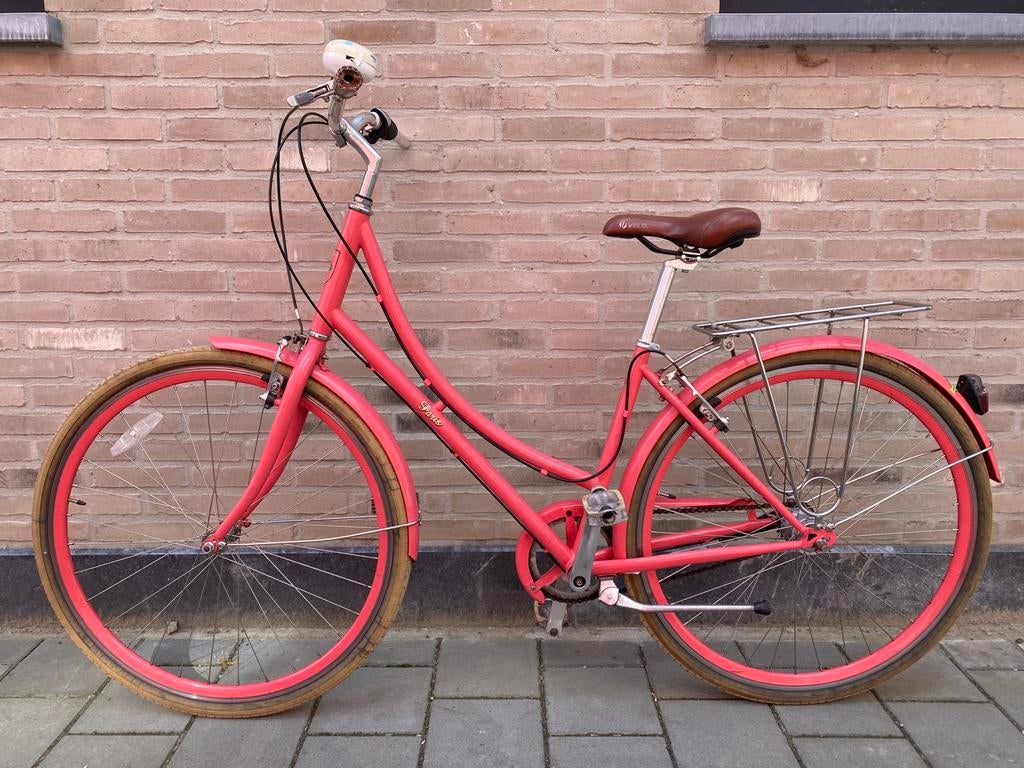 Vélo pour femme Vélo de ville Vélo scolaire pour filles, Vitesses, Frein sur jante, Moins de 47 cm, Comme neuf