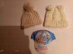2 mutsen en pet NIEUW, Kinderen en Baby's, Babykleding | Mutsen, Sjaals en Wanten, Maat 50, Meisje, Nieuw, Ophalen of Verzenden
