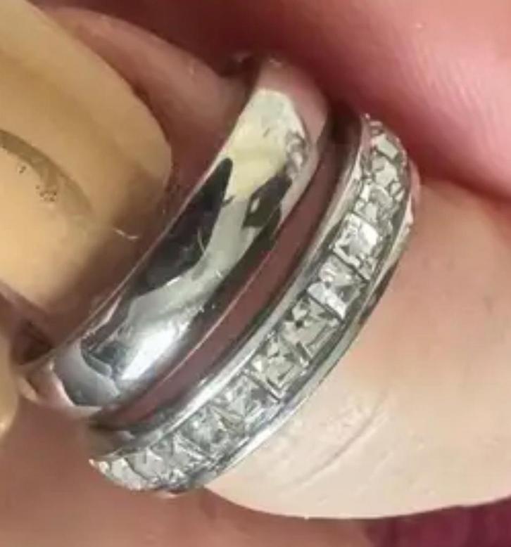 Ensemble de alliance titanium taille 21 Neuf, Bijoux, Sacs & Beauté, Bagues, Neuf, Synthétique, Enlèvement