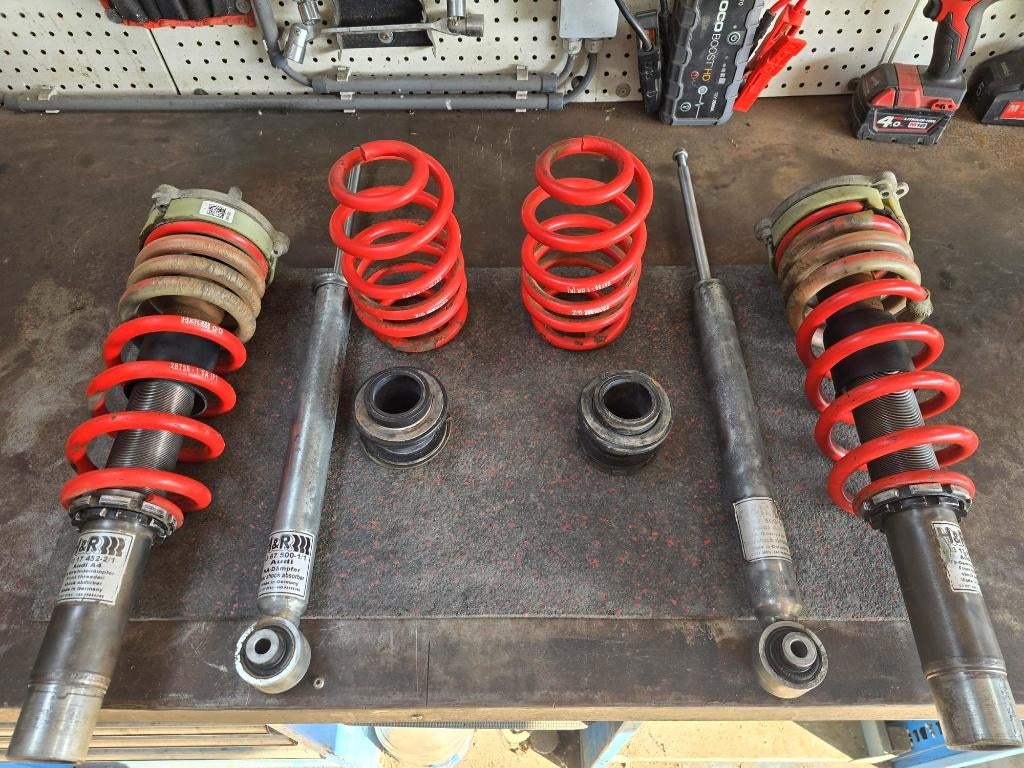 Combinés filetés HR pour Audi A4 Homologuer, Autos : Pièces & Accessoires, Suspension & Châssis, Audi, Utilisé, Enlèvement