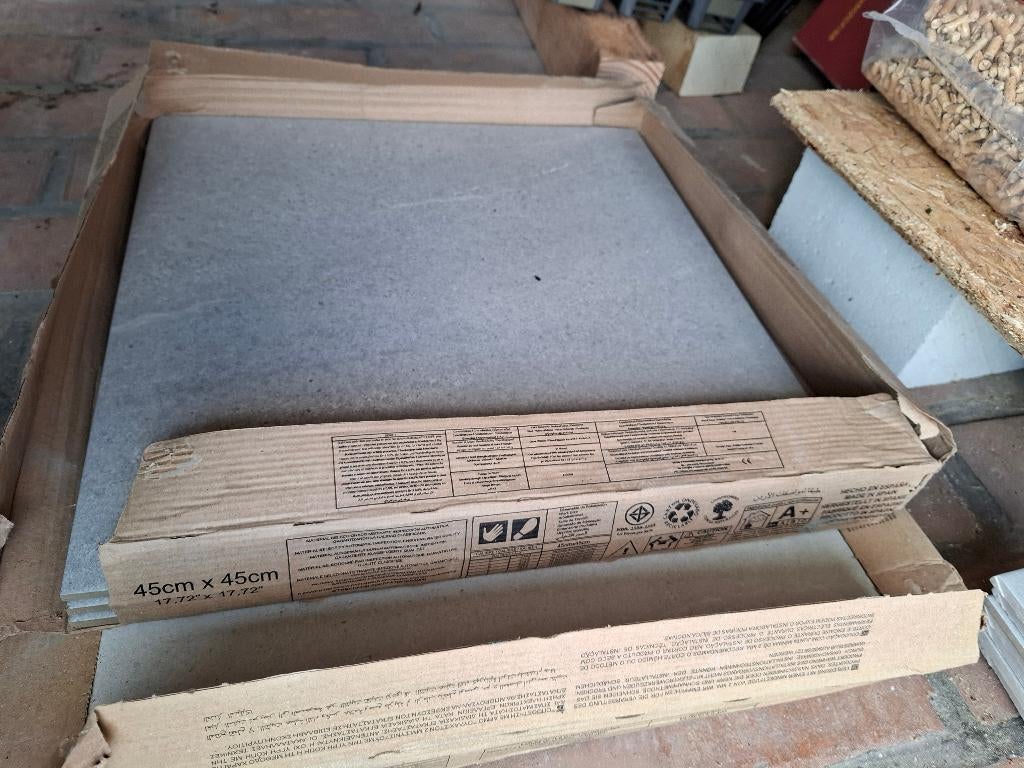 Kleine overschot tegels, Bricolage & Construction, Dalles & Carrelages, Neuf, Carrelage de sol, Céramique, Enlèvement