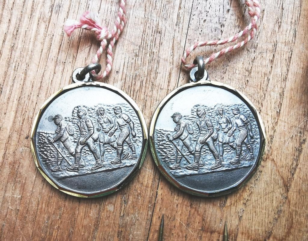 Medailles herinneringsmedaille van wandelingen Houtem Moeren, Enlèvement ou Envoi, Autres matériaux