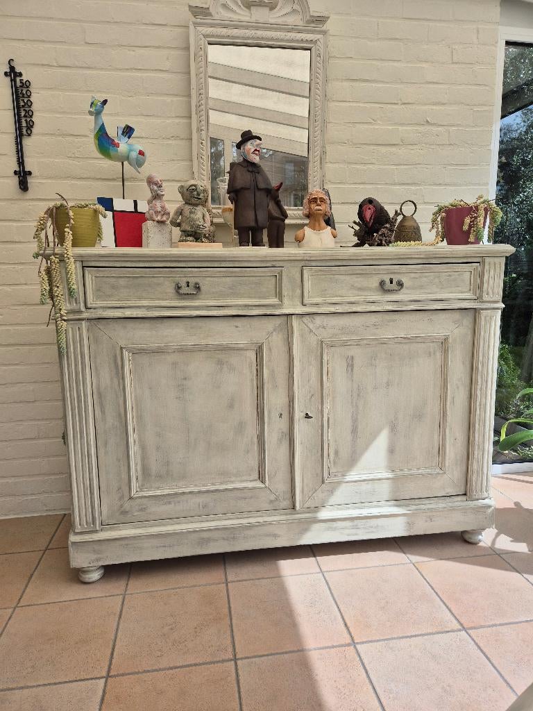 Dressoirkast, Huis en Inrichting, Ophalen, Gebruikt, Rustiek, Eikenhout