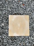 Faiencetegels met vintage zonnemotief, Doe-het-zelf en Bouw, Ophalen, Zo goed als nieuw