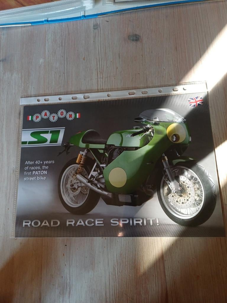 Paton motor brochures, Motoren, Ophalen