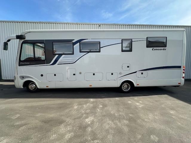 concorde charisma met smart garage of fiat500, Caravans en Kamperen, Mobilhomes, Particulier, tot en met 4, Integraal, Concorde
