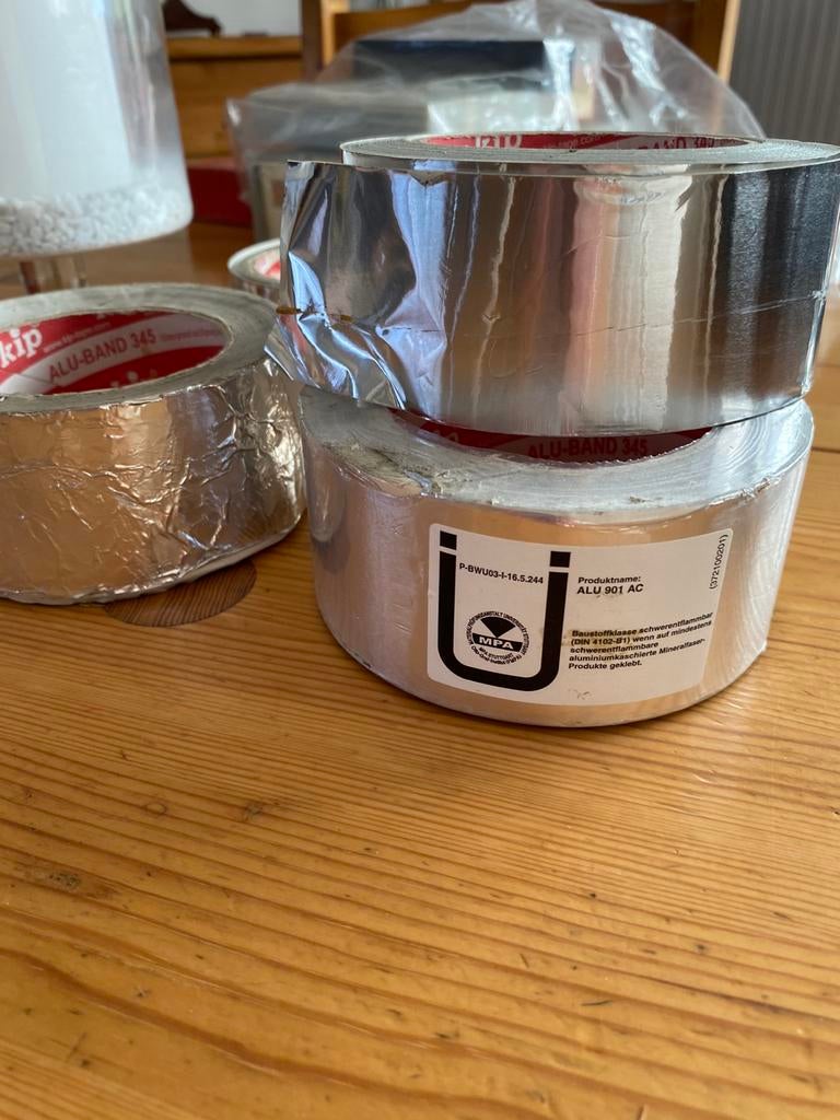 Isolatie alu-band, Ophalen, Nieuw, Overige materialen, Dakisolatie