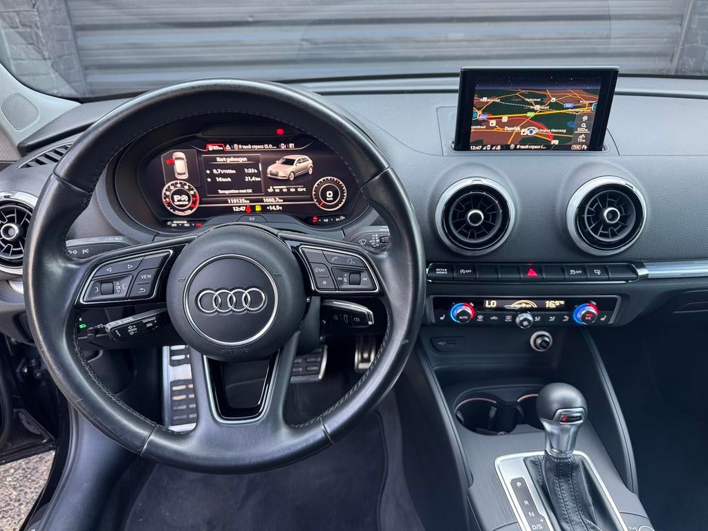 Audi A3 1.4 TSFI AUTOMAAT CARPLAY VIRTUAL COCKPIT LED, Auto's, Automaat, Euro 6, Bedrijf, Apple Carplay