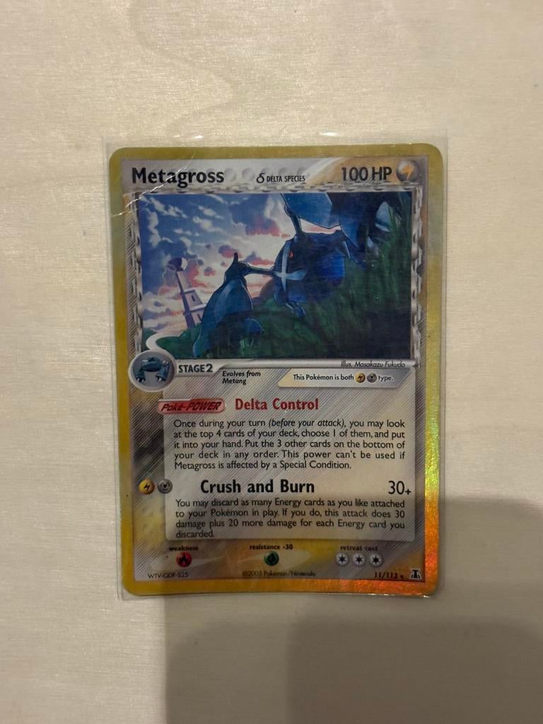 Metagross Delta Species Holo 11/113 -EX Delta Species (2005), Ophalen of Verzenden, Zo goed als nieuw