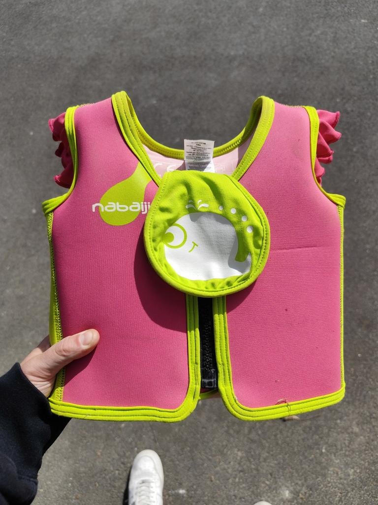 Zwemvest Nabaji, Ophalen