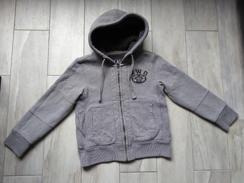 ★ M128 - Trui/Jas Riverwoods, Kinderen en Baby's, Kinderkleding | Maat 128, Gebruikt, Jongen, Trui of Vest, Ophalen of Verzenden