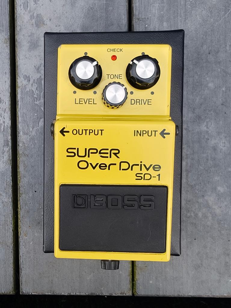 Boss SD-1 Super Overdrive, Muziek en Instrumenten, Effecten, Ophalen of Verzenden, Gebruikt, Distortion, Overdrive of Fuzz