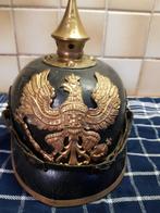 pruis infanterie pickelhaube, Ophalen of Verzenden, Landmacht, Helm of Baret