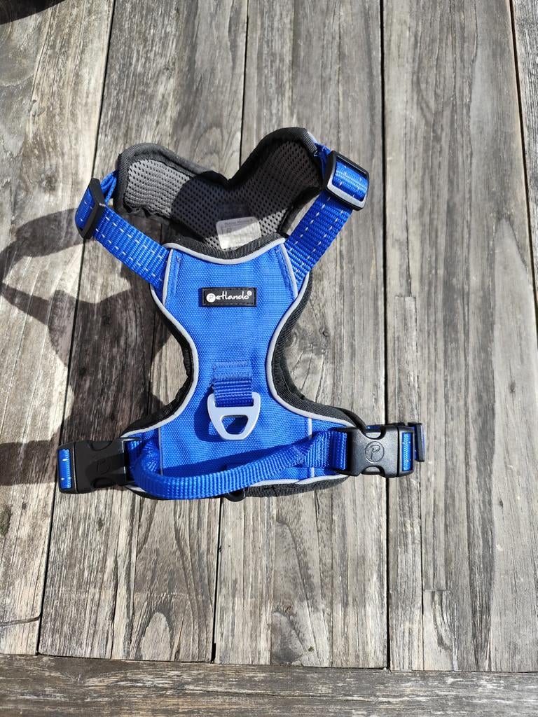 Petlando outdoor harnas maat S - blauw, Enlèvement ou Envoi