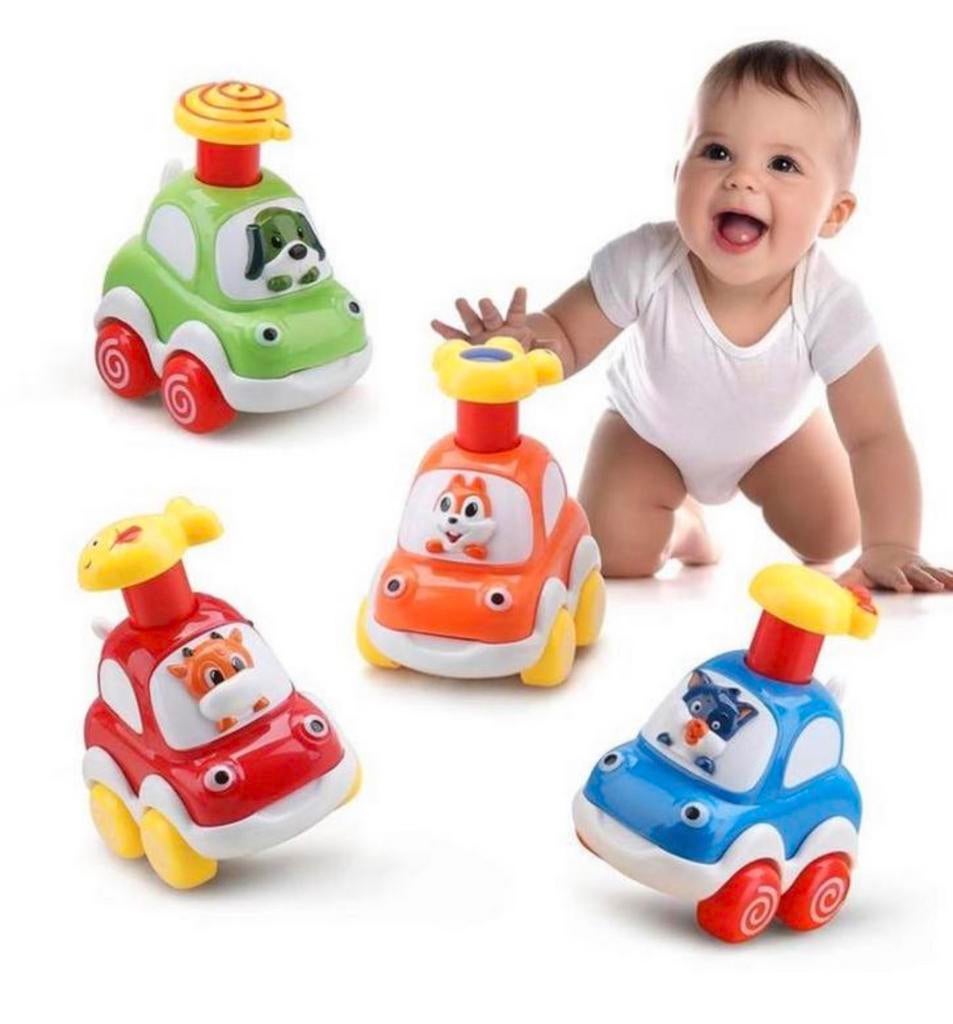Ensemble de voitures à enrouler 4X Toys bébés et enfants, Enlèvement ou Envoi, Neuf, Voiture