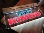 Lichtreclame 'caffé KIMBO', Enlèvement ou Envoi, Comme neuf, Table lumineuse ou lampe (néon)