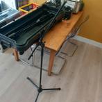 3 k&m statieven + statievenkoffer, TV, Hi-fi & Vidéo, Appareils professionnels, Enlèvement, Utilisé, Audio