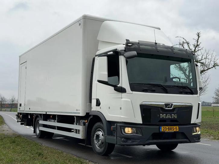 MAN TGL TGL 12.250 (bj 2021), Auto's, Vrachtwagens, Te koop, MAN, Diesel, Euro 6, Automaat, Wit, Achterwielaandrijving, BTW verrekenbaar