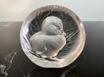 Paperweight Eendje in kristal. 072/Aa., Ophalen