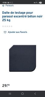 4 Dalles de lestage pour parasol, Enlèvement