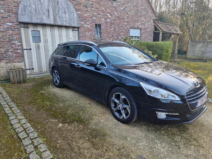 Peugeot 508 SW, Auto's, Peugeot, Particulier, Trekhaak, Diesel, Euro 5, Break, 5 deurs, Automaat, Zwart, Blauw, Voorwielaandrijving