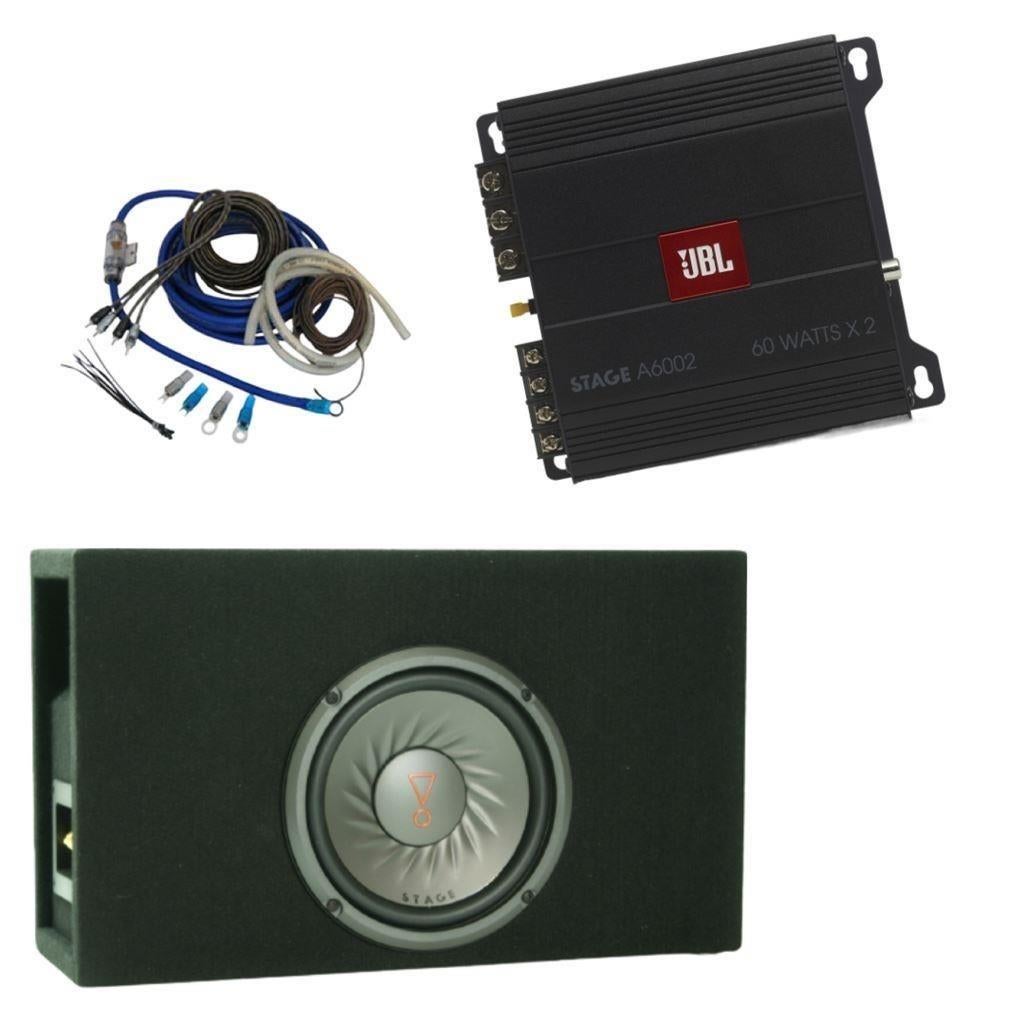 JBL Stage A6002 met JBL Stage82 Subwoofer, Autos : Divers, Haut-parleurs voiture, Enlèvement ou Envoi, Neuf
