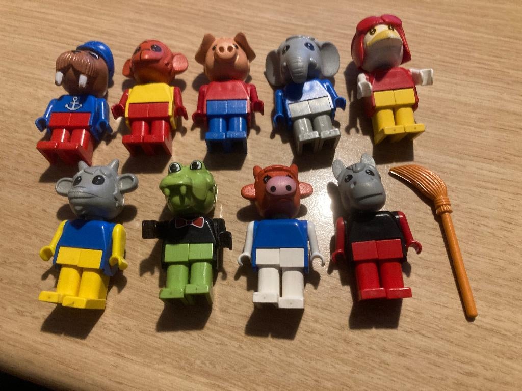 Fabuland popjes, Enlèvement, Comme neuf, Briques en vrac, Lego