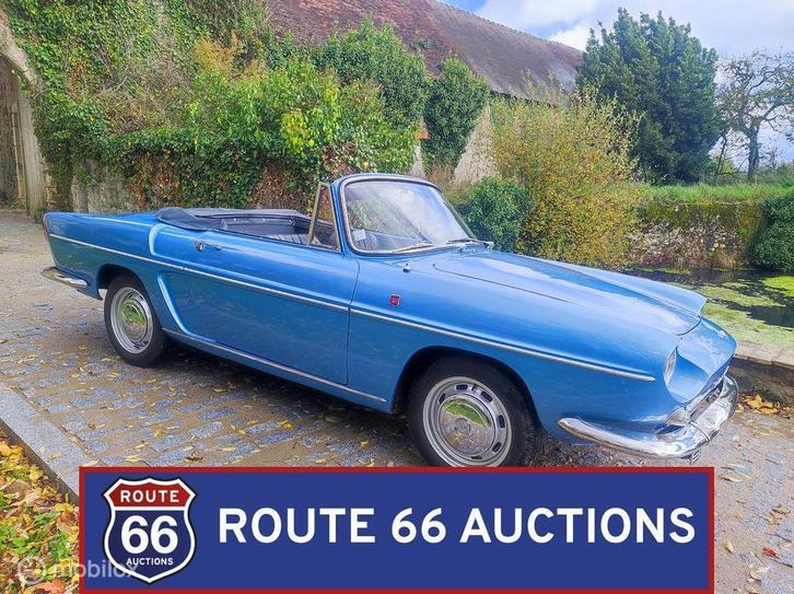 Renault Caravelle S | 1966 | Route 66 Auctions, Auto's, Oldtimers, Bedrijf, Renault, Benzine, Overige carrosserie, Handgeschakeld