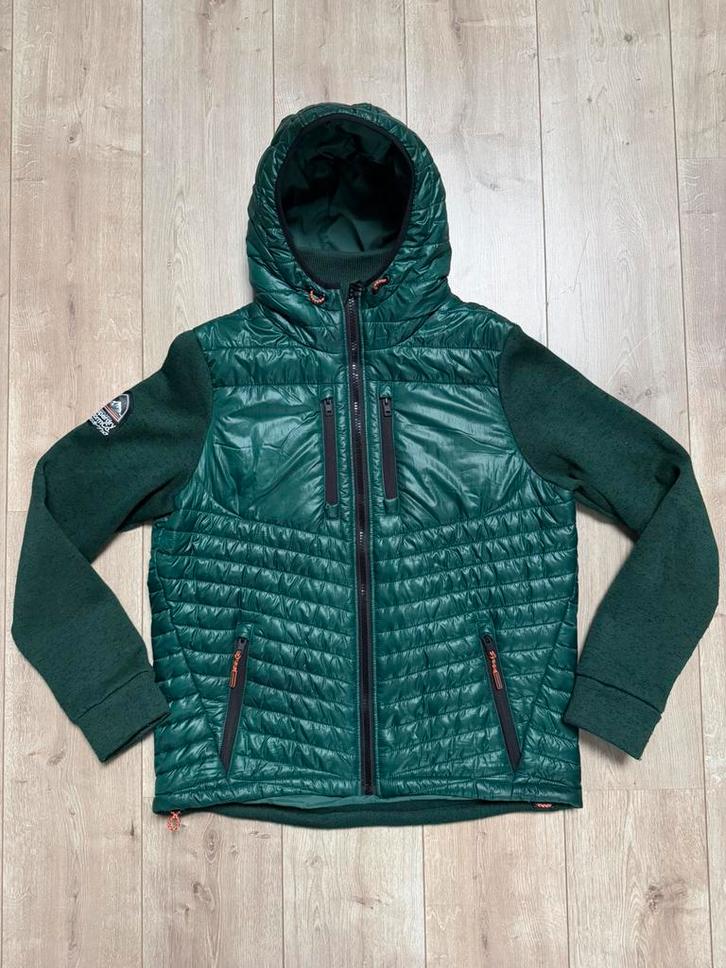 Veste à capuche Superdry, Vêtements | Hommes, Pulls & Vestes, Comme neuf, Taille 56/58 (XL), Vert, Enlèvement ou Envoi