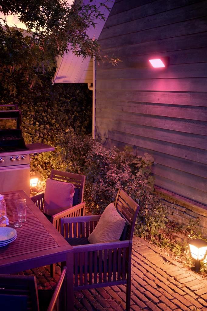 Philips Hue Discover verstraler wit en gekleurd licht, Tuin en Terras, Buitenverlichting, Ophalen