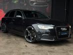 Audi A6 AVANT 3.0 TDI QUATTRO AUTOMAAT S-LINE, Auto's, Euro 5, Zwart, Zwart, Leder