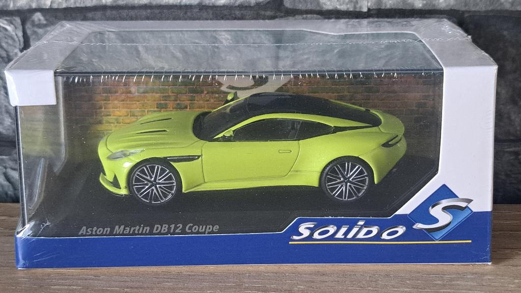 Aston Martin DB12 1/43ème, Hobby en Vrije tijd, Modelauto's | 1:43, Solido, Auto, Solido, Nieuw