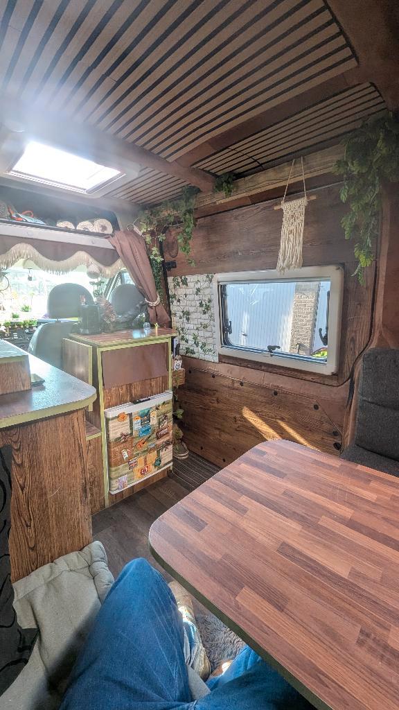 Ford transit campervan, Caravans en Kamperen, Mobilhomes, Particulier, tot en met 2, Buscamper of Camperbus, Ford, Ford, Diesel