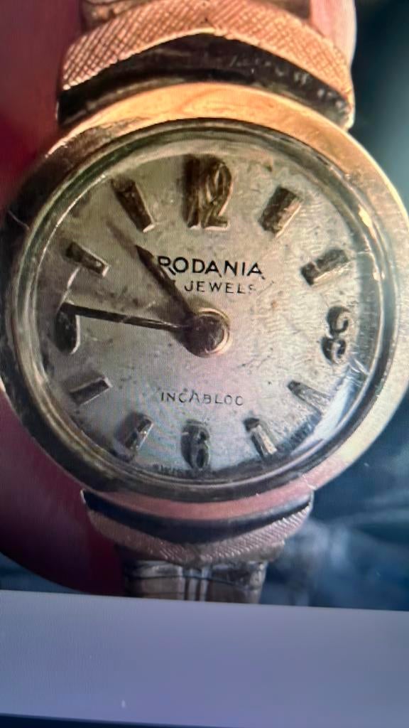 Rodanie, Bijoux, Sacs & Beauté, Montres | Anciennes | Antiquités, Enlèvement ou Envoi, Autres marques, Avec bracelet