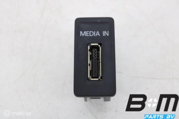 Aansluitstuk externe media VW Golf 7 5G0035222A, Autos : Divers, Autoradios, Utilisé