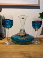 Verres et carafe en cristal, Antiquités & Art, Enlèvement