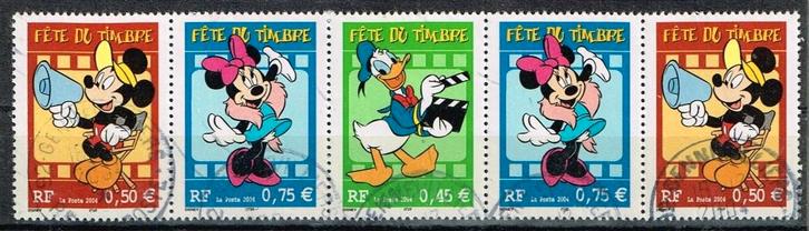 Timbres-poste de France - K 5584 - Personnages Disney, Timbres & Monnaies, Timbres | Europe | France, Affranchi, Envoi