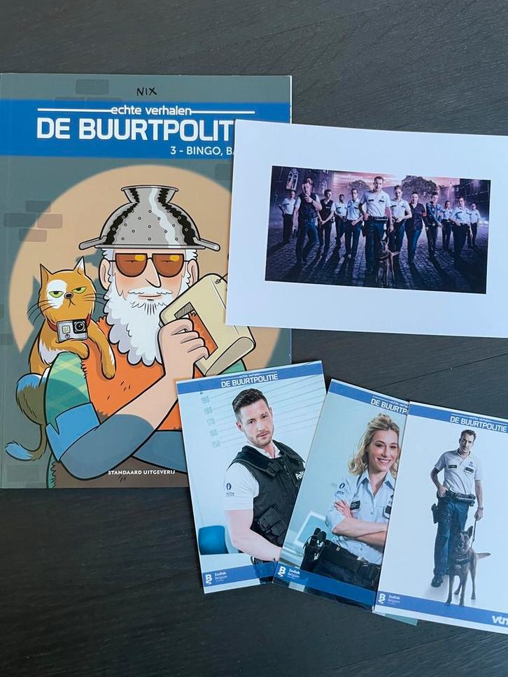 Strip De Buurtpolitie - 3 Bingo, baby! Met handtekeningen, Boeken, Stripverhalen, Nieuw, Eén stripboek, Ophalen of Verzenden