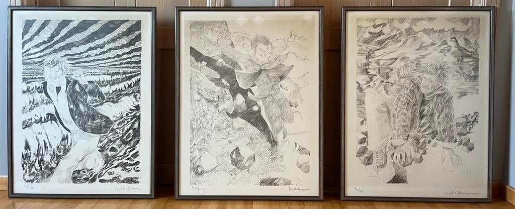 Originele Litho’s Dees De Bruyne, Ophalen