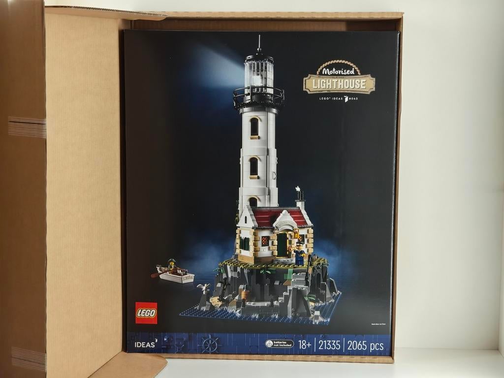 LEGO Ideas: Motorised Lighthouse 21335 New/Sealed, Lego, Nieuw, Ophalen of Verzenden, Ideas
