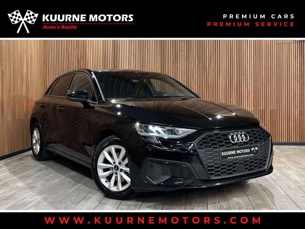 Audi A3 30 TFSI S Tronic Led/Leder/Pdc/Gps *1j garantie*, Auto's, Automaat, 116 g/km, Gebruikt, 1770 kg
